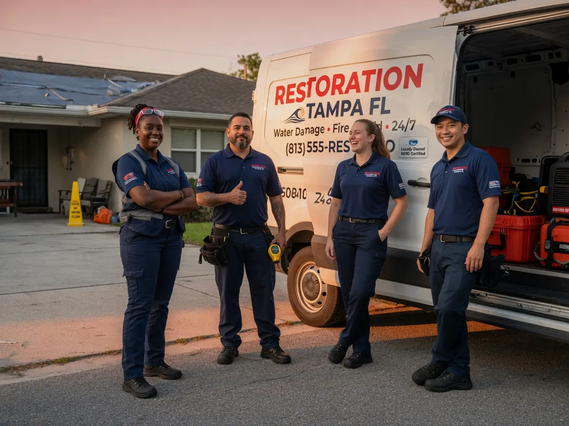 Water Damage Restoration company in Jamestown, CA